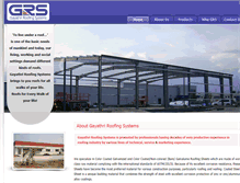 Tablet Screenshot of gayathriroofingsystems.com